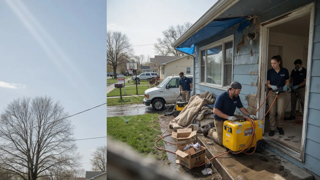 Basement Flood Cleanup in Ouzinkie, AK near me